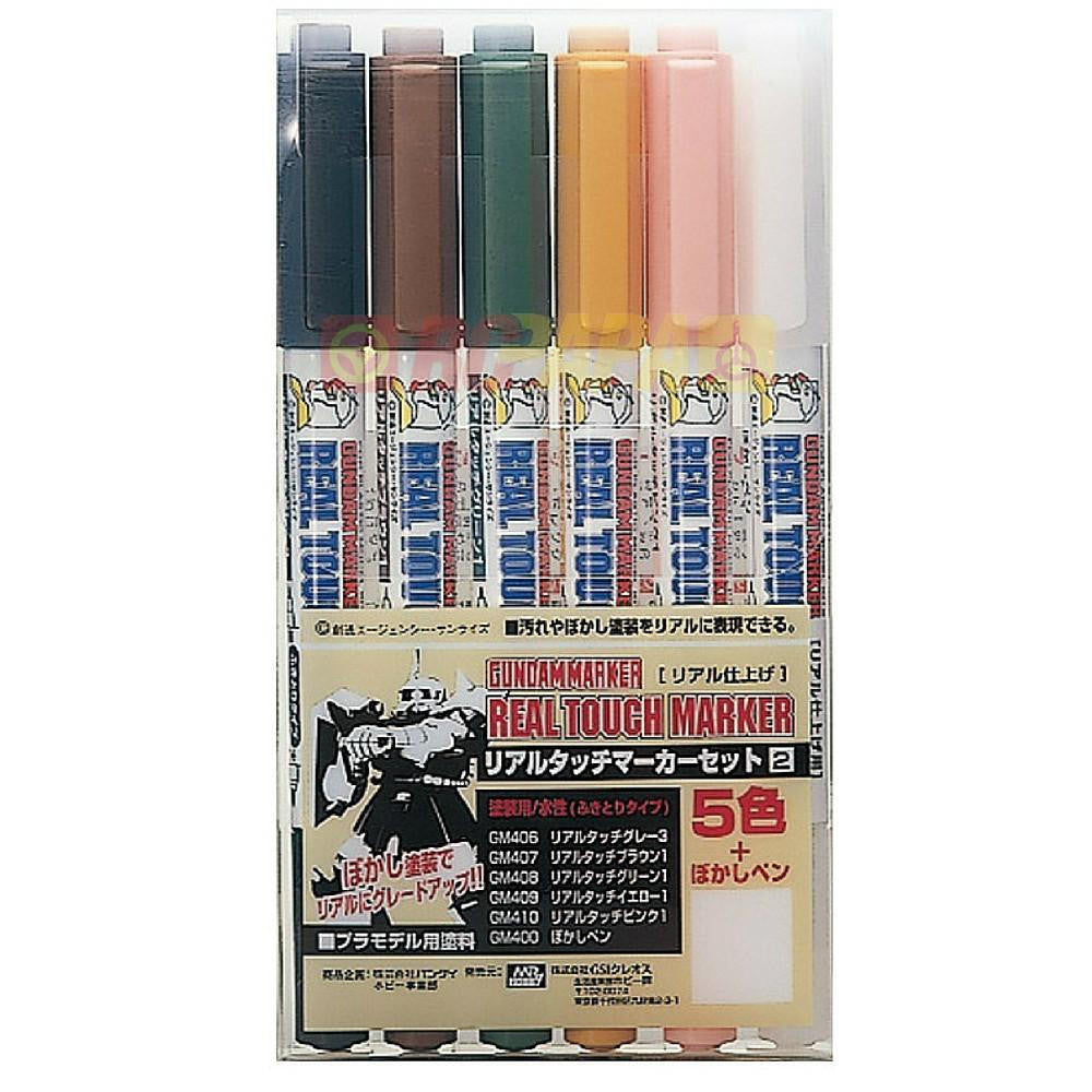 Gunze Sangyo Gundam Marker Real Touch Set GMS113